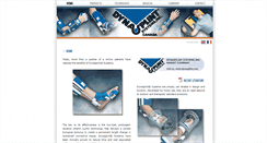 Desktop Screenshot of dynasplint.ca